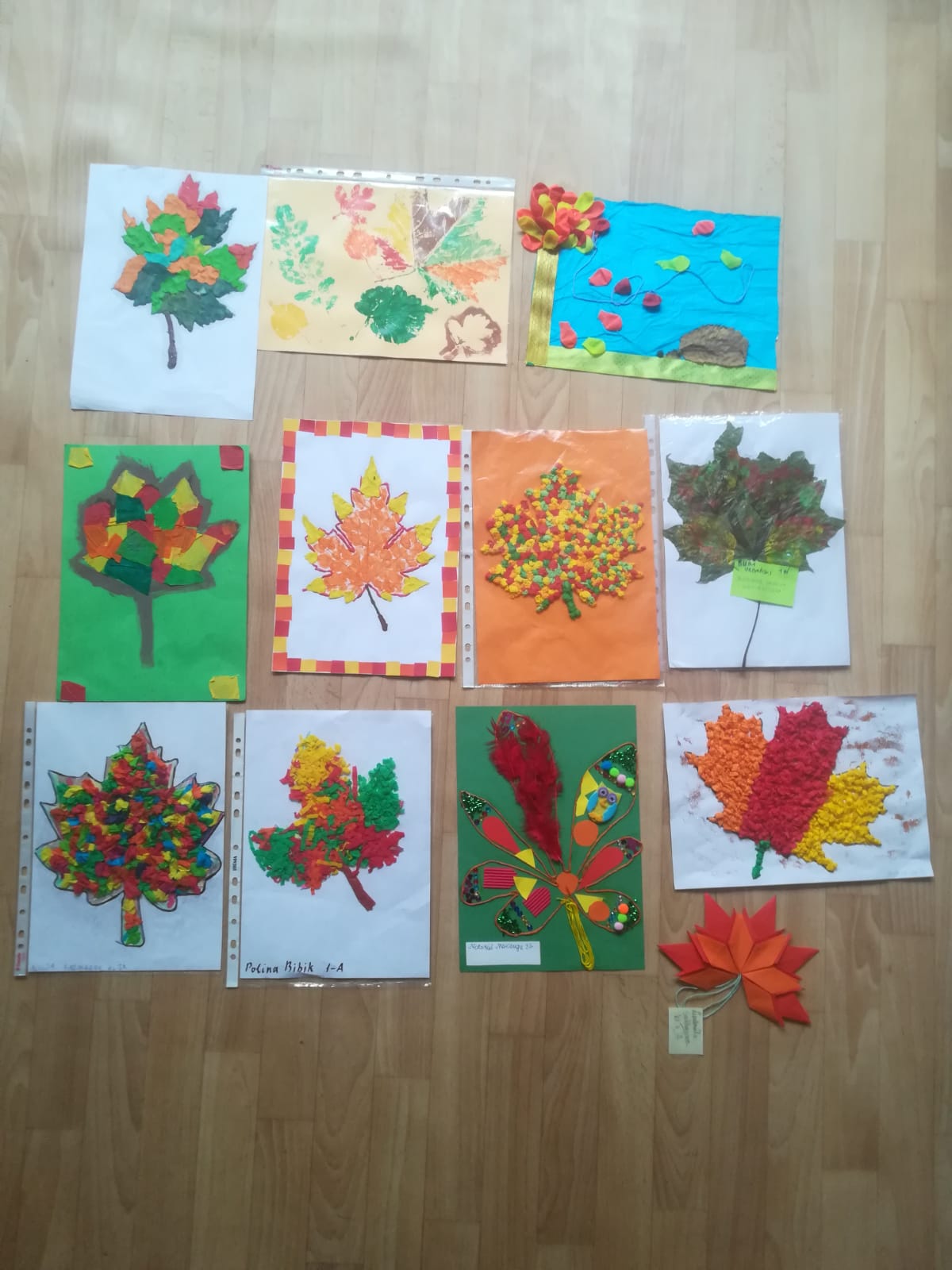 Konkurs plastyczny "Najpiękniejszy jesienny liść"
