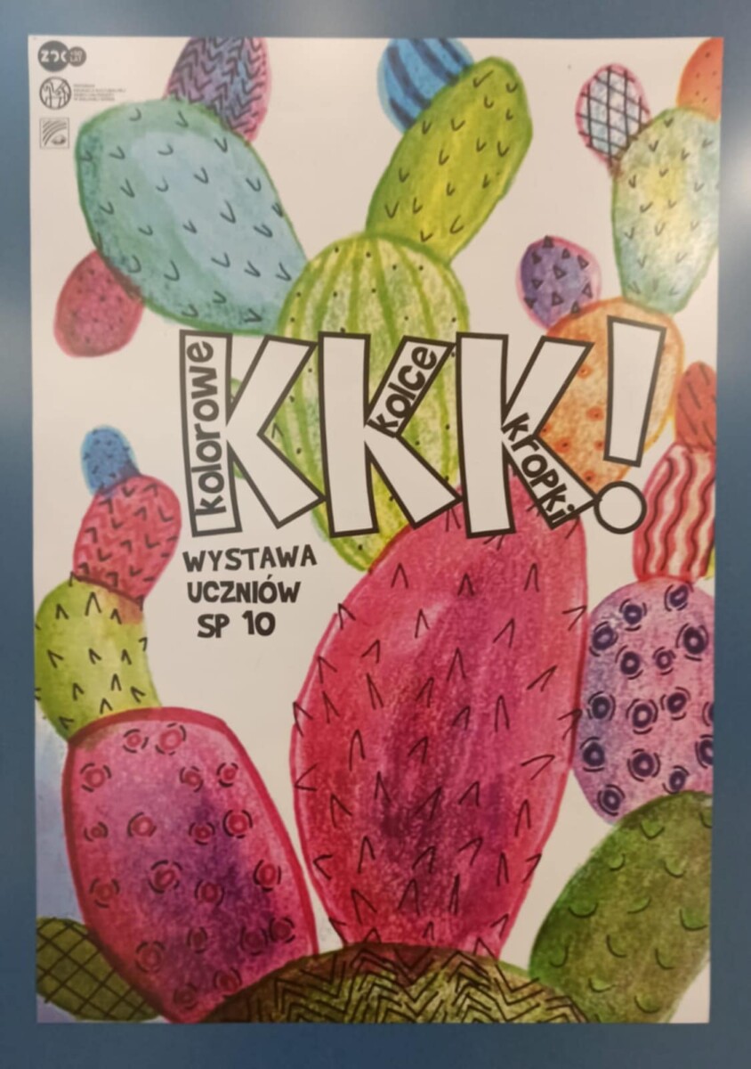 Wystawa "Kolorowe kropki, kolce"