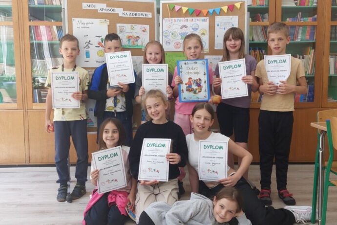 Konkurs ,,Mój sposób na zdrowie" rozstrzygnięty!